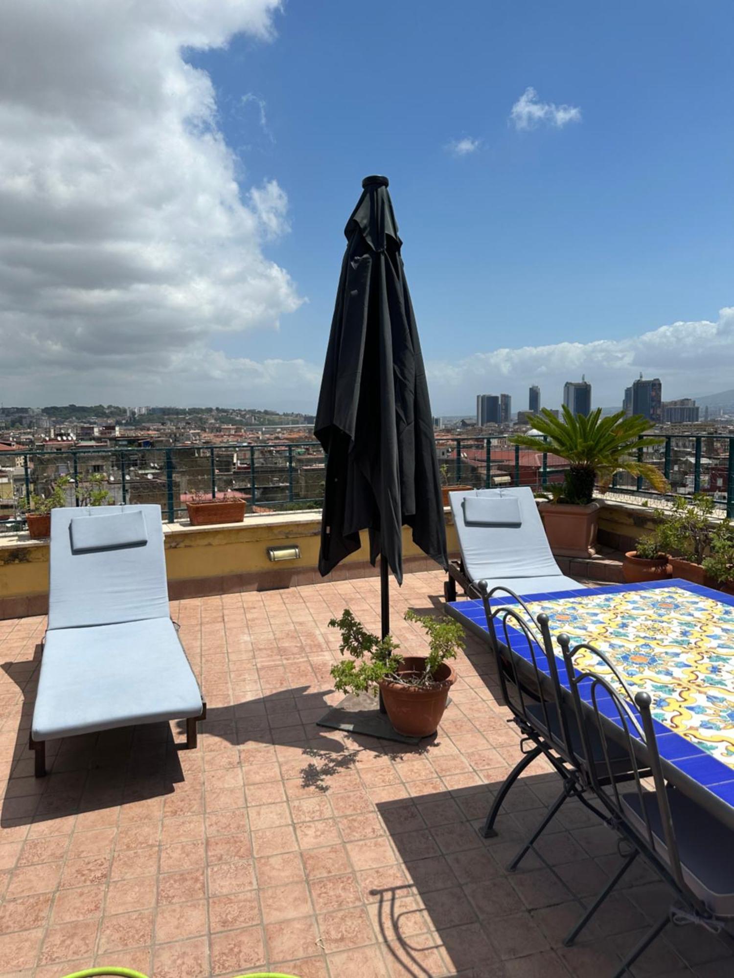 A Wonderful Penthouse In Naples公寓 外观 照片